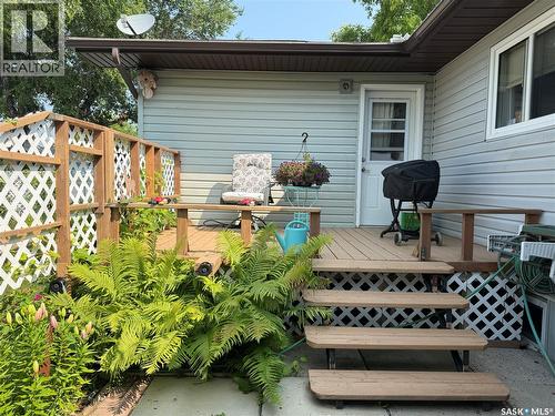 218 Rose Street, Lemberg, SK - Outdoor With Deck Patio Veranda With Exterior