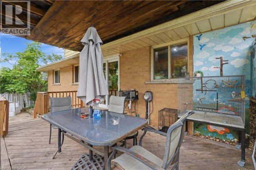 101 Crosby Drive, Kitchener, ON - Outdoor With Deck Patio Veranda With Exterior