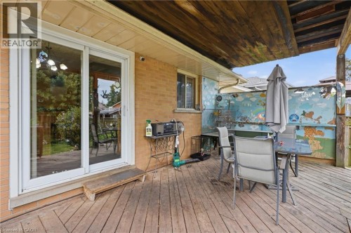 101 Crosby Drive, Kitchener, ON - Outdoor With Deck Patio Veranda With Exterior