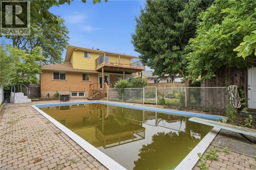 101 Crosby Drive, Kitchener, ON - Outdoor With In Ground Pool