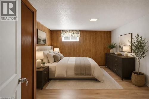 VIRTUALLY STAGED - 22 David Avenue, Hamilton, ON - Indoor Photo Showing Bedroom