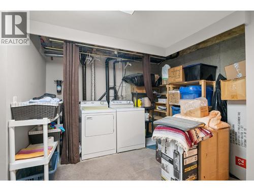 130 Dundas Rd. Road Unit# 5 Lot# 5, Kelowna, BC - Indoor Photo Showing Laundry Room