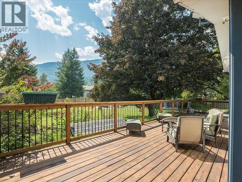 2451 Cunningham Road, Slocan Park, BC - Outdoor With Deck Patio Veranda