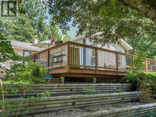 2451 Cunningham Road, Slocan Park, BC - Outdoor With Deck Patio Veranda
