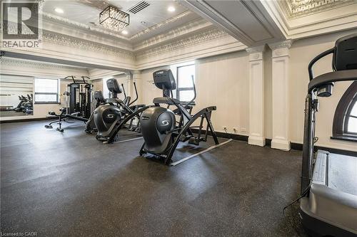 112 King Street E Unit# 806, Hamilton, ON - Indoor Photo Showing Gym Room