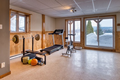 Salle d'exercice - 3071 Ch. Du Lac-Hélène, Rouyn-Noranda, QC - Indoor Photo Showing Gym Room