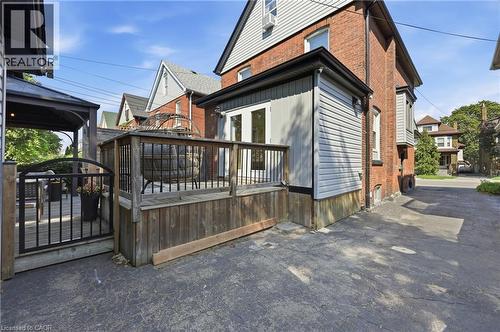 70 Gage Avenue S, Hamilton, ON - Outdoor With Deck Patio Veranda