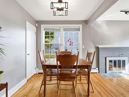 42 Birch Street, Halifax, NS - Indoor Photo Showing Dining Room With Fireplace