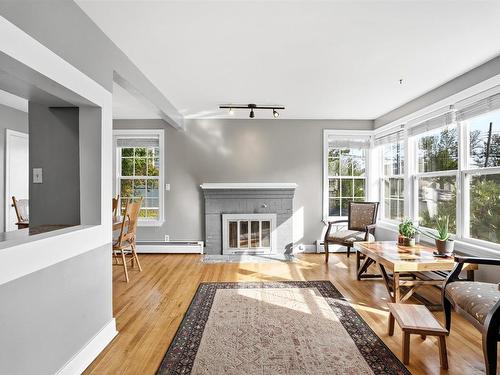 42 Birch Street, Halifax, NS - Indoor Photo Showing Living Room With Fireplace