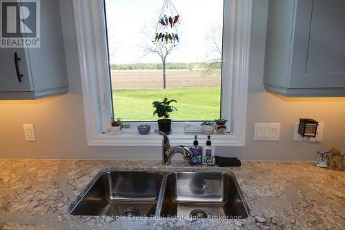 179 Lake Breeze Drive, Ashfield-Colborne-Wawanosh (Colborne), ON - Indoor Photo Showing Kitchen With Double Sink