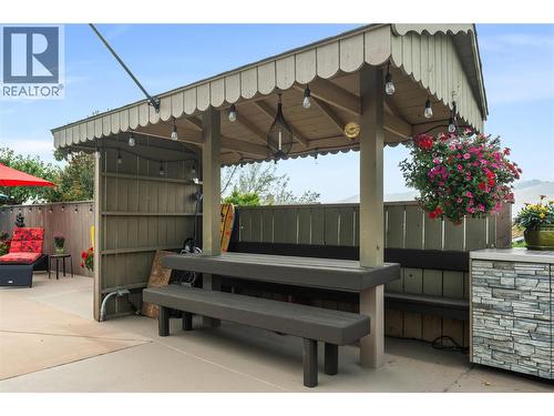 Sitting Area with BBQ - 4119 15 Avenue, Vernon, BC - Outdoor