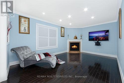 64 Strickland Drive, Ajax, ON - Indoor Photo Showing Other Room With Fireplace
