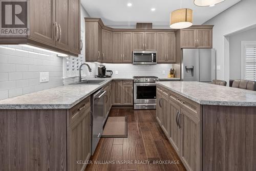 Full Kitchen View - 266 Pauline Tom Avenue, Kingston (Kingston East (Incl Barret Crt)), ON - Indoor Photo Showing Kitchen With Upgraded Kitchen