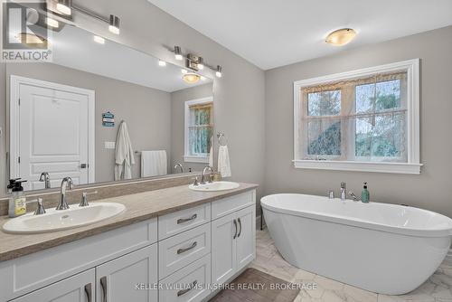 His and Her Vanity Space - 266 Pauline Tom Avenue, Kingston (Kingston East (Incl Barret Crt)), ON - Indoor Photo Showing Bathroom