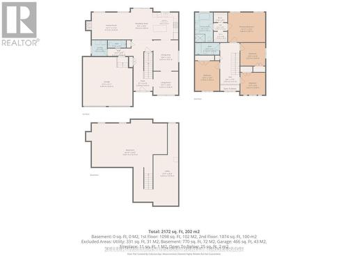 Floor Plan Overview - 266 Pauline Tom Avenue, Kingston (Kingston East (Incl Barret Crt)), ON - Other