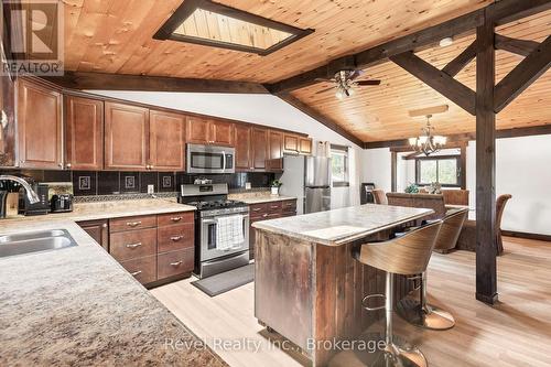 81 Queen Street S, Kawartha Lakes (Omemee), ON - Indoor Photo Showing Kitchen With Double Sink