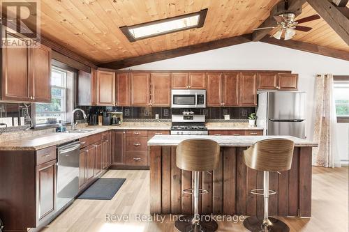 81 Queen Street S, Kawartha Lakes (Omemee), ON - Indoor Photo Showing Kitchen With Stainless Steel Kitchen With Double Sink