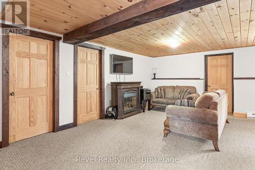 81 Queen Street S, Kawartha Lakes (Omemee), ON - Indoor With Fireplace