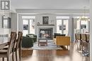 1027 Hydrangea Avenue, Ottawa, ON  - Indoor With Fireplace 
