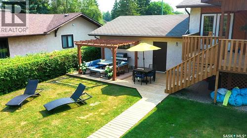 12 Redfield Bay, Yorkton, SK - Outdoor With Deck Patio Veranda With Exterior