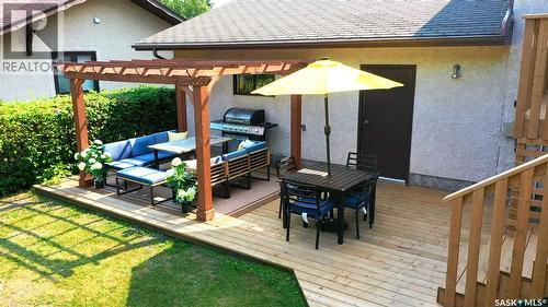 12 Redfield Bay, Yorkton, SK - Outdoor With Deck Patio Veranda With Exterior