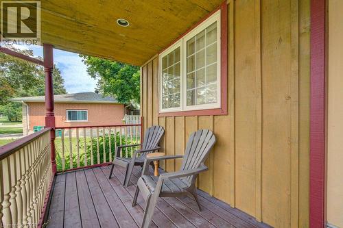1249 Notre Dame Drive, Petersburg, ON - Outdoor With Deck Patio Veranda With Exterior