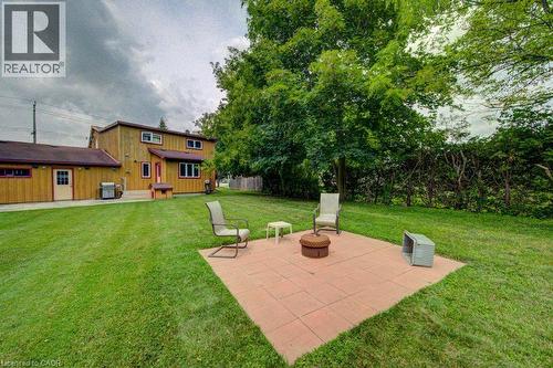 1249 Notre Dame Drive, Petersburg, ON - Outdoor With Backyard