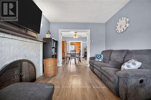 Living room - 1867 Dufferin Street, Toronto, ON - Indoor Photo Showing Living Room With Fireplace