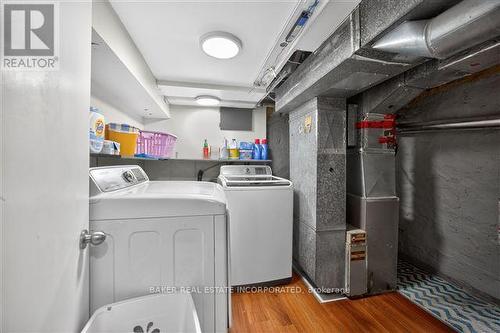 Basement Laundry Room - 1867 Dufferin Street, Toronto, ON - Indoor Photo Showing Laundry Room