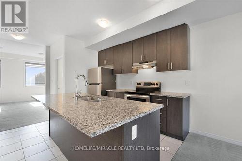 1392 Coral Springs Path, Oshawa, ON - Indoor Photo Showing Kitchen With Double Sink With Upgraded Kitchen