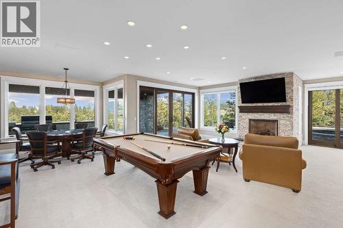 622 Jigger Place, Vernon, BC - Indoor Photo Showing Other Room With Fireplace