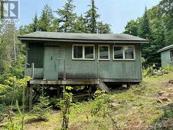 West side deck. Needs deckboards/steps/railings - 