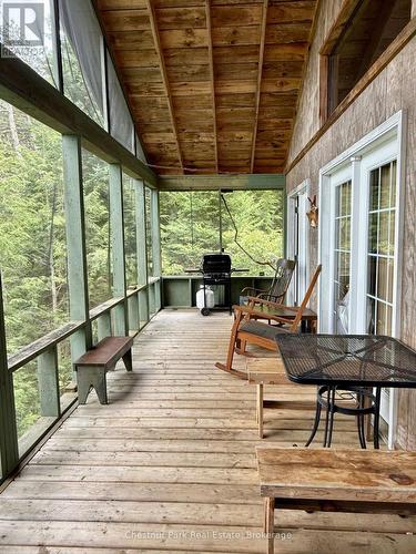 50 Cache Lake Apl1322, South Algonquin, ON - Outdoor With Deck Patio Veranda With Exterior