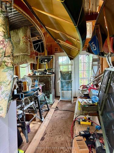 Bunkie interior. French doors to covered porch - 50 Cache Lake Apl1322, South Algonquin, ON - Indoor
