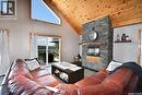 17 Tranquility Drive, Cowan Lake, SK  - Indoor Photo Showing Living Room With Fireplace 