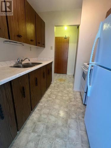 407 - 359 Geneva Street S, St. Catharines, ON - Indoor Photo Showing Kitchen With Double Sink