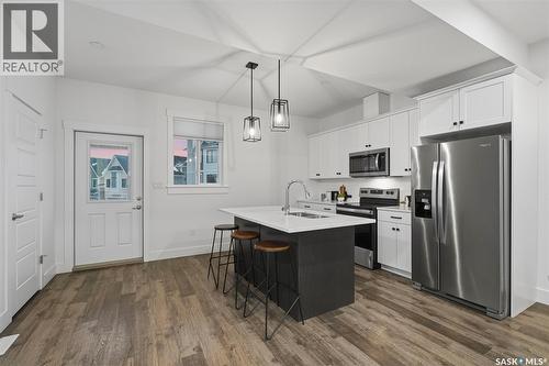 39 900 St Andrews Lane, Warman, SK - Indoor Photo Showing Kitchen With Stainless Steel Kitchen
