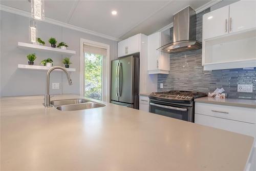 110 37116 37N Road, Ste Anne Rm, MB - Indoor Photo Showing Kitchen With Double Sink With Upgraded Kitchen