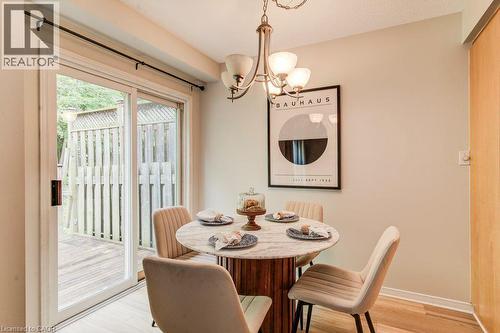175 David Bergey Drive Unit# P86, Kitchener, ON - Indoor Photo Showing Dining Room