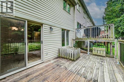 175 David Bergey Drive Unit# P86, Kitchener, ON - Outdoor With Deck Patio Veranda With Exterior