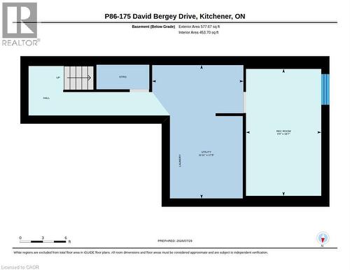 Floor plan - 175 David Bergey Drive Unit# P86, Kitchener, ON - Other