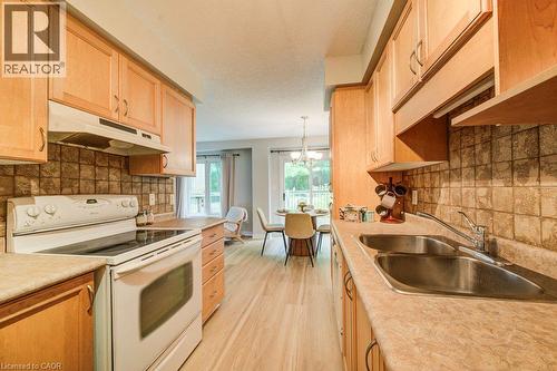 175 David Bergey Drive Unit# P86, Kitchener, ON - Indoor Photo Showing Kitchen With Double Sink