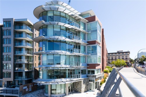 #M11-456 Pandora Ave, Victoria, BC - Outdoor With Balcony