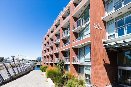 #M11-456 Pandora Ave, Victoria, BC - Outdoor With Balcony With Exterior