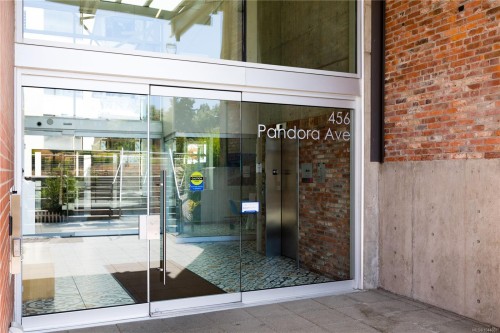 #M11-456 Pandora Ave, Victoria, BC -  With Exterior