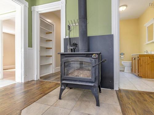 4902 Highway 1, Waterville, NS - Indoor With Fireplace