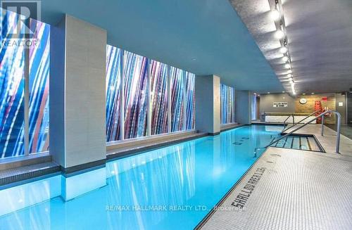 Indoor pool - 2908 - 85 Queens Wharf Road, Toronto, ON - Indoor Photo Showing Other Room With In Ground Pool