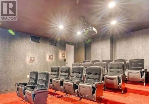 Theater Room - 2908 - 85 Queens Wharf Road, Toronto, ON - Indoor