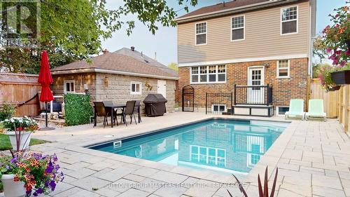 look at that pool! - 160 Napier Street, Kingston (Central City East), ON - Outdoor With In Ground Pool With Deck Patio Veranda