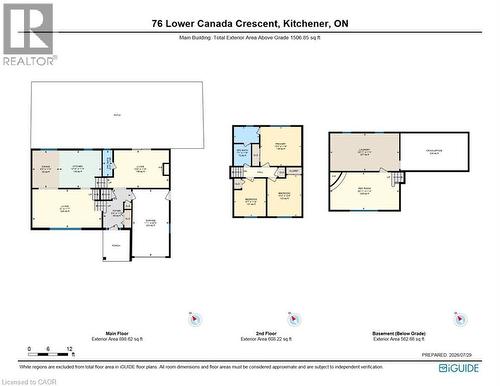 Floor plan - 76 Lower Canada Crescent, Kitchener, ON - Other